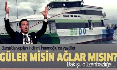 Şaka gibi! AK Partili Bursa Belediyesi BUDO’da indirim yaptı CHP’liler İmamoğlu’na teşekkür etti!.