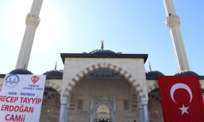 Ağrı’da 2 bin kişilik Recep Tayyip Erdoğan Camii açıldı!.