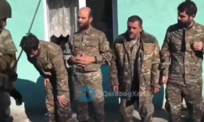 Esir alınan Ermeni askerlerine böyle söylettiler! “Karabağ Azerbaycan!!” (video haber)