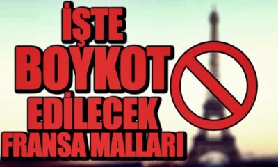 Bakan Varank’tan boykot açıklaması! İşte Türkiye’de ki Fransa markaları..