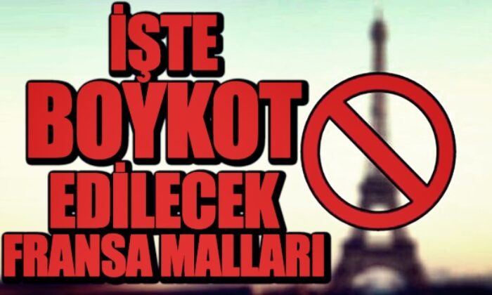 Bakan Varank’tan boykot açıklaması! İşte Türkiye’de ki Fransa markaları..