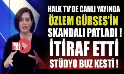 Halk TV’de coronavirüs skandalı! Özlem Gürses test sonucu çıkmadan canlı yayına çıktı!. (video haber)