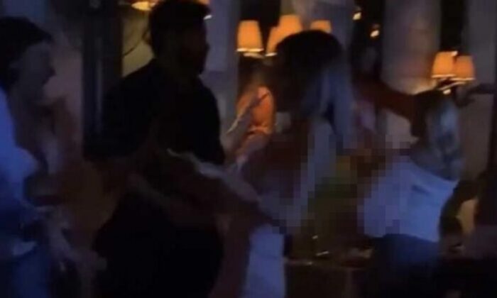 İstanbul’un göbeğinde parti rezaleti..