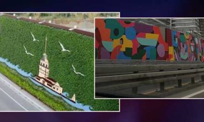 İBB’den kültür yozlaşması! Peyzajı kaldırıp yerine grafiti çalışması yaptı!.