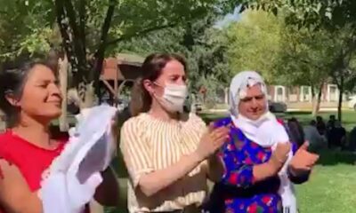 Polis kalkanına kafa atan HDP’li vekil, sosyal mesafeyi hiçe sayıp halay çekti!. (video haber)