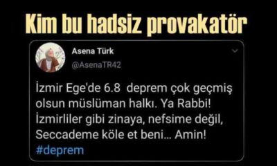 Deprem sonrası provakatif paylaşımlar yapan şerefsizler hakkında jet soruşturma!.
