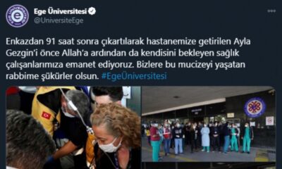 Ege Üniversitesi’nin Ayda bebekle ilgili “ŞÜKÜR” mesajından rahatsız oldular!.