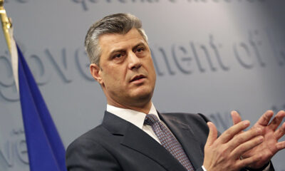 Kosova lideri Thaçi istifa etti!.