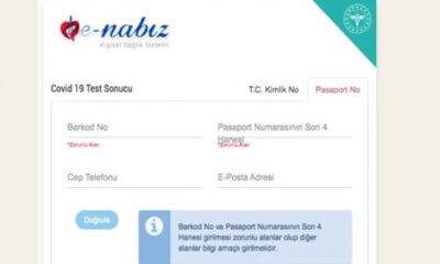E-nabız Covid-19 test sonucu nasıl öğrenilir?.