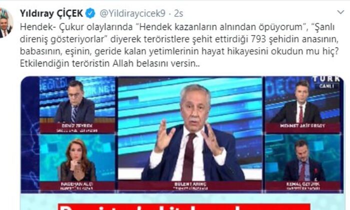 Bülent Arınç’ın sözlerine MHP’den ilk tepki geldi!.