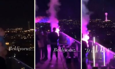 Başkentte “cinsiyet partisi” rezaleti.. (video haber)