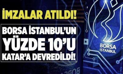 Borsa İstanbul’un yüzde 10’luk hisse payı Katar’a devredildi!. (video haber)
