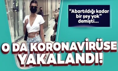 Partiden partiye koşan manken Buse İskenderoğlu coronavirüse yakalandı!.