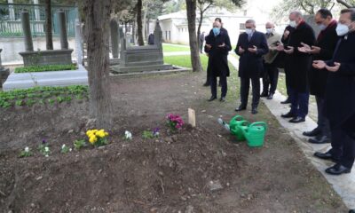 Cumhurbaşkanı Erdoğan, Ahmet Kekeç’in mezarını ziyaret etti!.