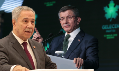 Davutoğlu’ndan Bülent Arınç’a destek! “Demirtaş ve Kavala serbest bırakılsın!.”