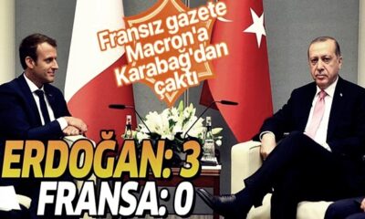 L’Opinion Gazetesi: “Türkiye düşmanı olan Fransa için Dağlık Karabağ konusu Suriye ve Libya’dan sonra bir başka başarısızlıktır!.”