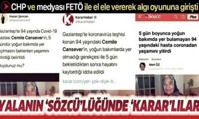 CHP ve medyasından FETÖ ile el ele algı operasyonu…