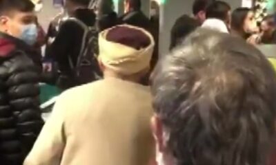 İstanbul Metrosu’nda skandal! Virüse davetiye çıkaran yoğunluk nedeniyle beddualar havada uçuştu!. (video haber)