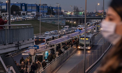 İstanbul’da toplu taşımaya kısıtlama düzenlemesi…