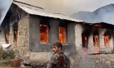 Ermeniler Karabağ’ı yakıp yıkarak terk ediyorlar!.