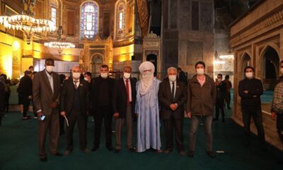 Libyalı temsilciler Ayasofya Camisi’ni ziyaret etti! “Bu durum Başkan Erdoğan’ın güçlü ve kararlı politikalarının bir sonucudur!.”