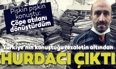 Depremzedelerin battaniyelerini satan hurdacıdan pişkin sözler! “Geri dönüştürerek halkın hizmetine sunuyorum!.”