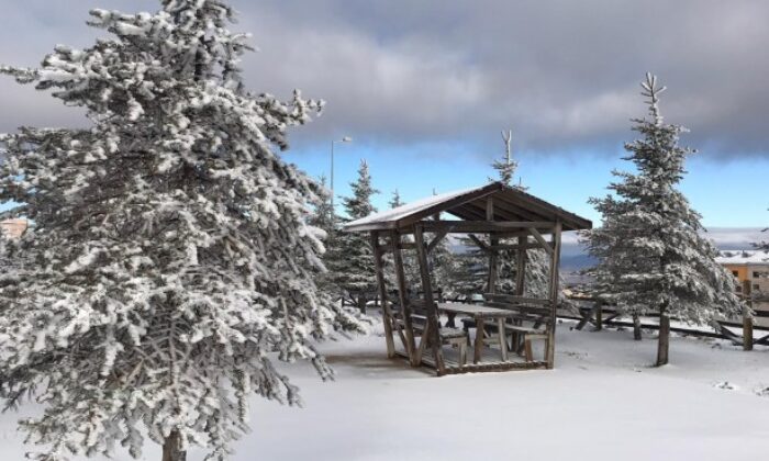 Yılın ilk karı yağdı! Samsun’dan kartpostal manzaraları…