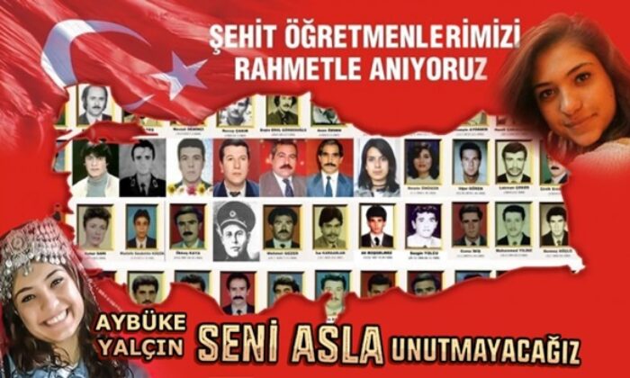 24 Kasım Öğretmen Günü’nde şehit öğretmenlerimizi anıyoruz!.