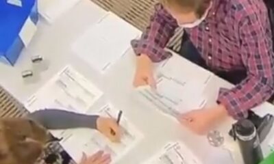 Biden’a toplu oy basılmış! Trump’çılar yayınladı, Twitter engelledi!. (video haber)