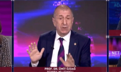 Karşı mahalle iyice karıştı! Ümit Özdağ’dan canlı yayında zehir zemberek sözler.. (video haber)