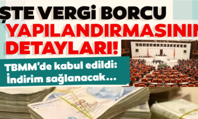 Vergi ve prim borcu yapılandırması Resmi Gazete’de yayımlanarak yürürlüğe girdi..