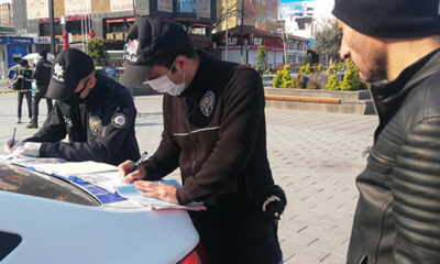 Sokağa Çıkma Yasağı’na uymayan 9 bin 583 kişiye ceza kesildi!.