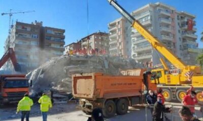 Yıkılan Rıza Bey Apartmanı’nın müteahhidi kaçtı!.