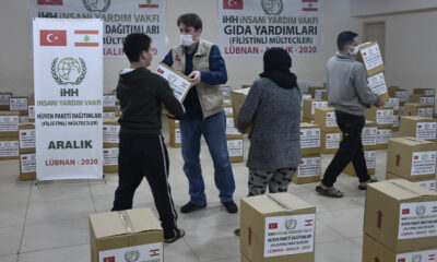 Türk STK’ların Lübnan’daki Filistinli mültecilere yardımları sürüyor!.