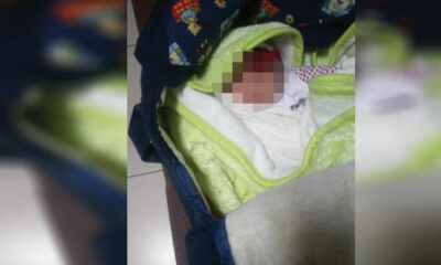 1 aylık bebeği apartman önüne terk ettiler!.