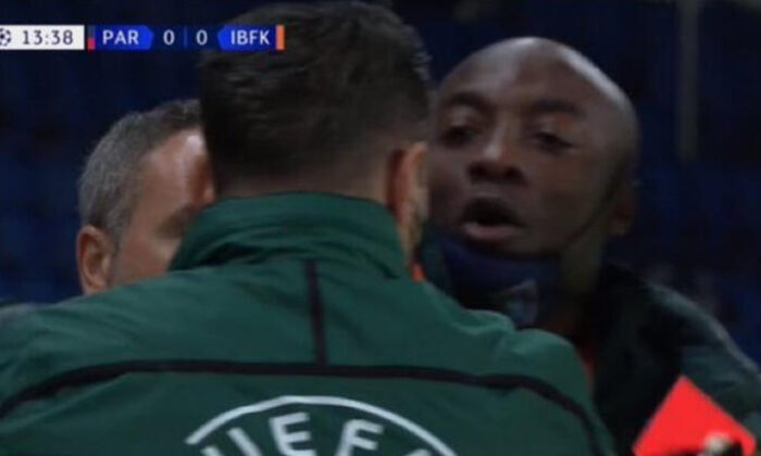 PSG-Başakşehir maçında ırkçılık skandalı! Başakşehir sahadan çekildi!.