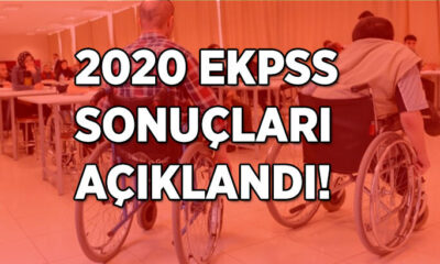 EKPSS sonuçları açıklandı!.