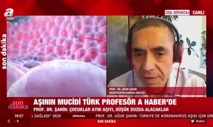 Aşıyı bulan Prof. Dr. Uğur Şahin açıkladı! Salgın ne zaman bitecek?. (video haber)