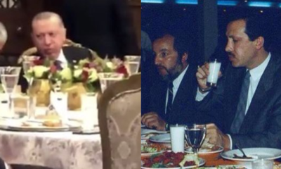 Yine algı şerefsizliği!. Ayran bardağını rakı bardağı diye servis ettiler!.