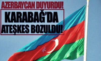 Dağlık Karabağ’da alçak provokasyon! Ermenistan ateşkesi bozdu!.