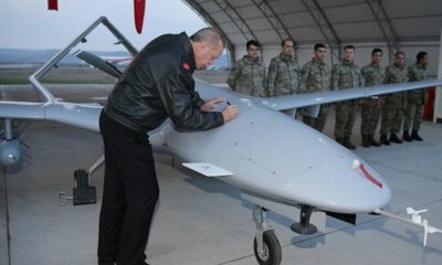 Başkan Erdoğan’ın fotoğrafını kullanarak bu manşeti attılar! “SİHA’ların Efendisi..”