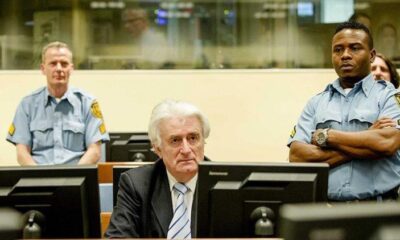 Bosna Kasabı Karadzic’in adının yazılı olduğu yurt tabelası tepkiler üzerine indirildi!.