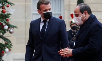 İsrail köpeği firavun Sisi ile görüşen Macron Türkiye’ye saldırdı!.