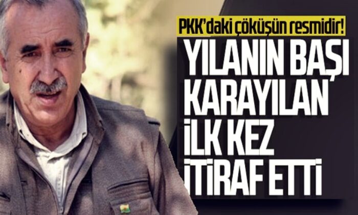 Terörist Karayılan yaşadığı çöküşü itiraf etti! “Her yerde vuruyorlar!.”