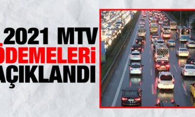 2021 yılı Motorlu Taşıtlar Vergisi oranları belli oldu..