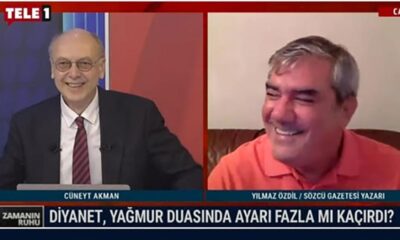 Yılmaz Özdil yağmur duasıyla dalga geçti!.