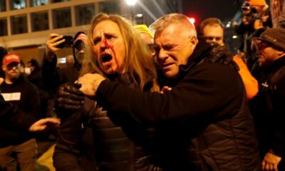ABD’de polis ile Trump destekçileri arasında arbede…