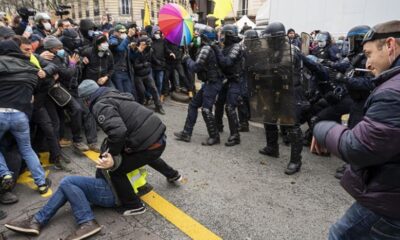 Fransa’da güvenlik yasa tasarısına karşı protestolar sürüyor!.