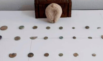 Adana’da tarihi eser kaçakçılığı operasyonu! 2 gözaltı..