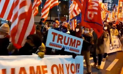 Japonya’da Trump’a destek eylemi…